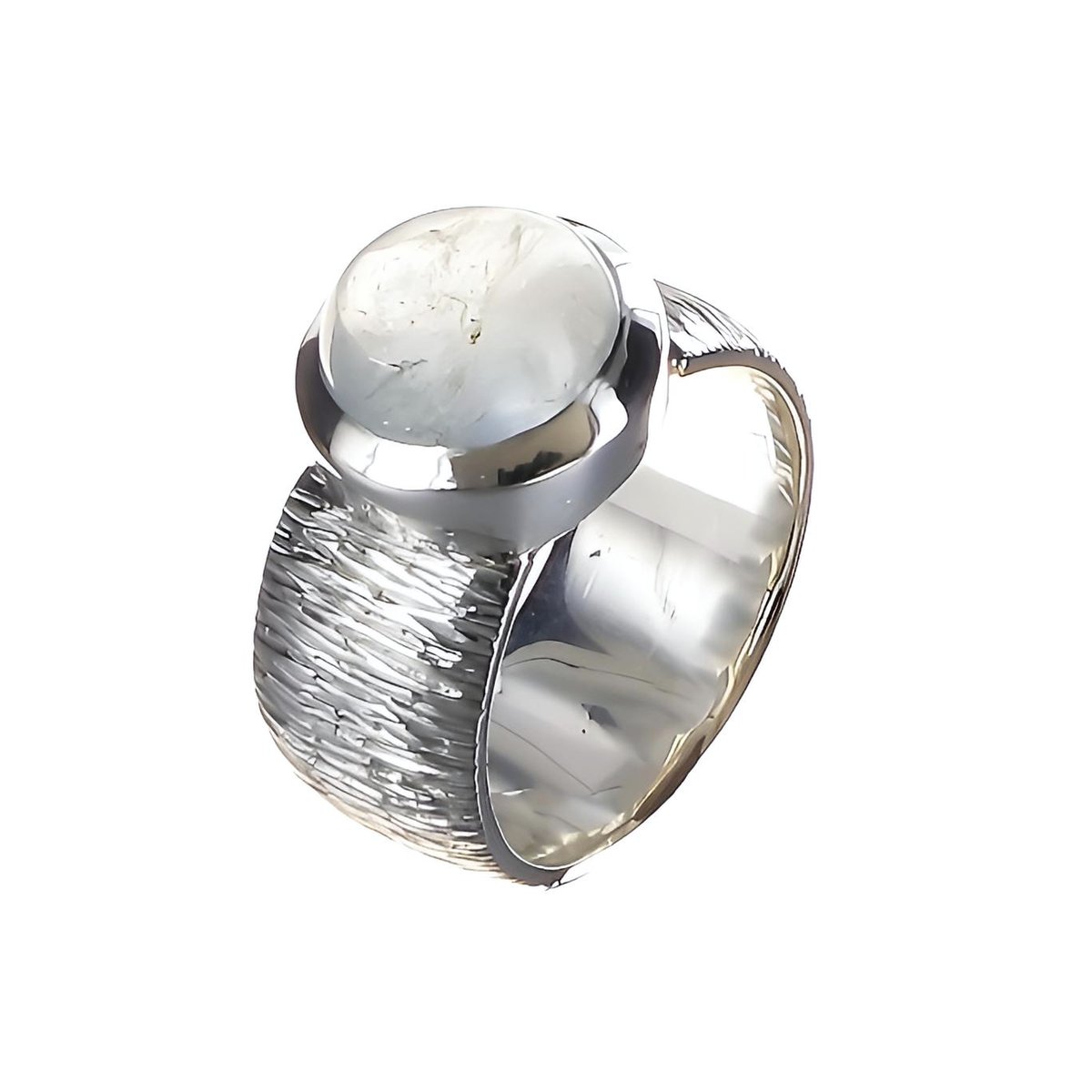 Ring Awesome Aquamarine round