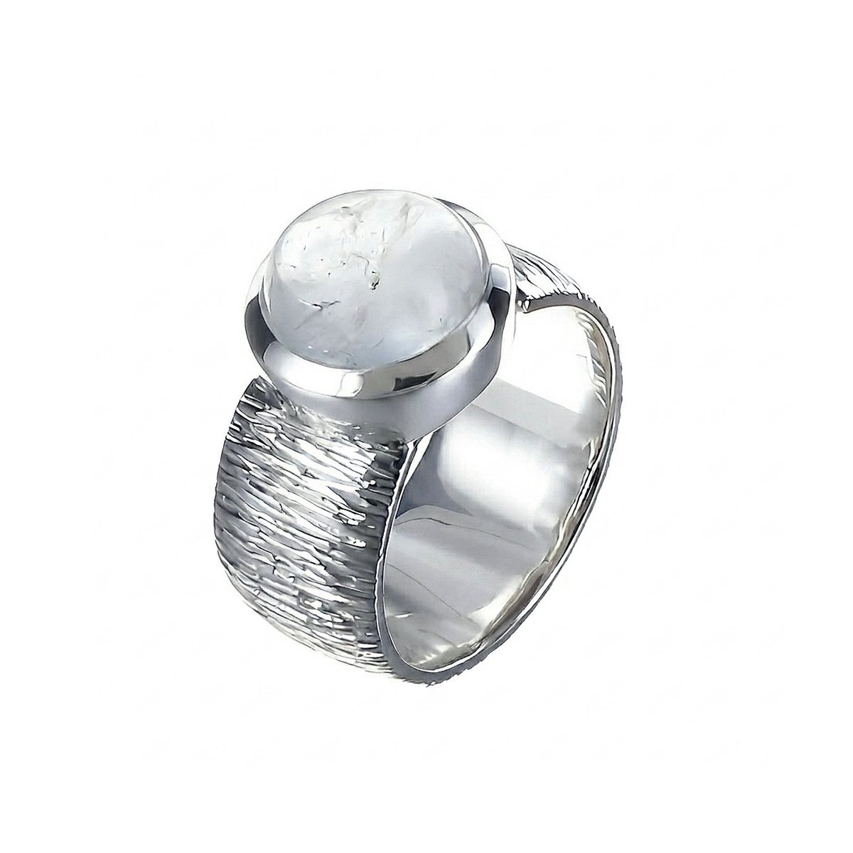 Ring Awesome Aquamarine round