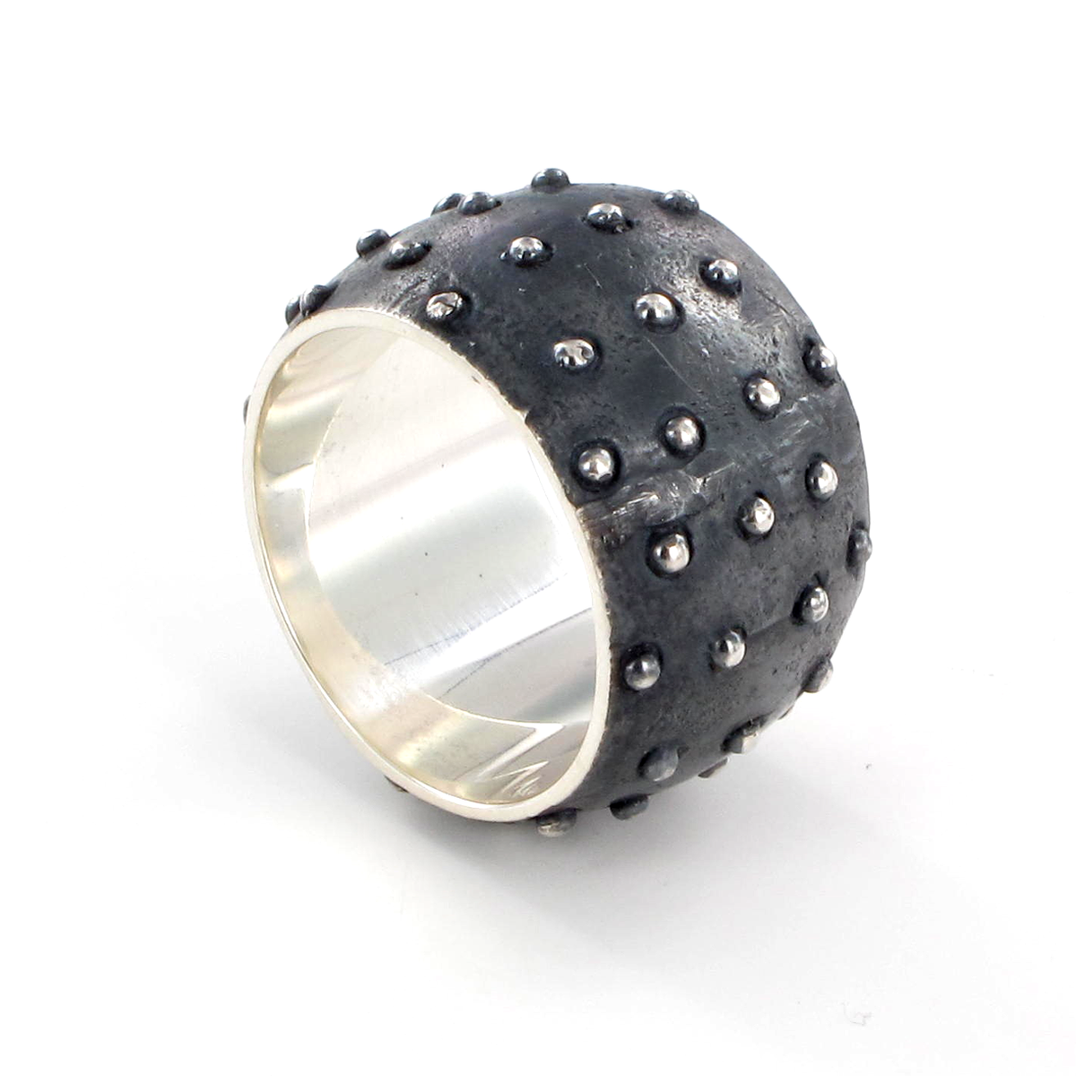 Ring Bomy Silverpoint Retro
