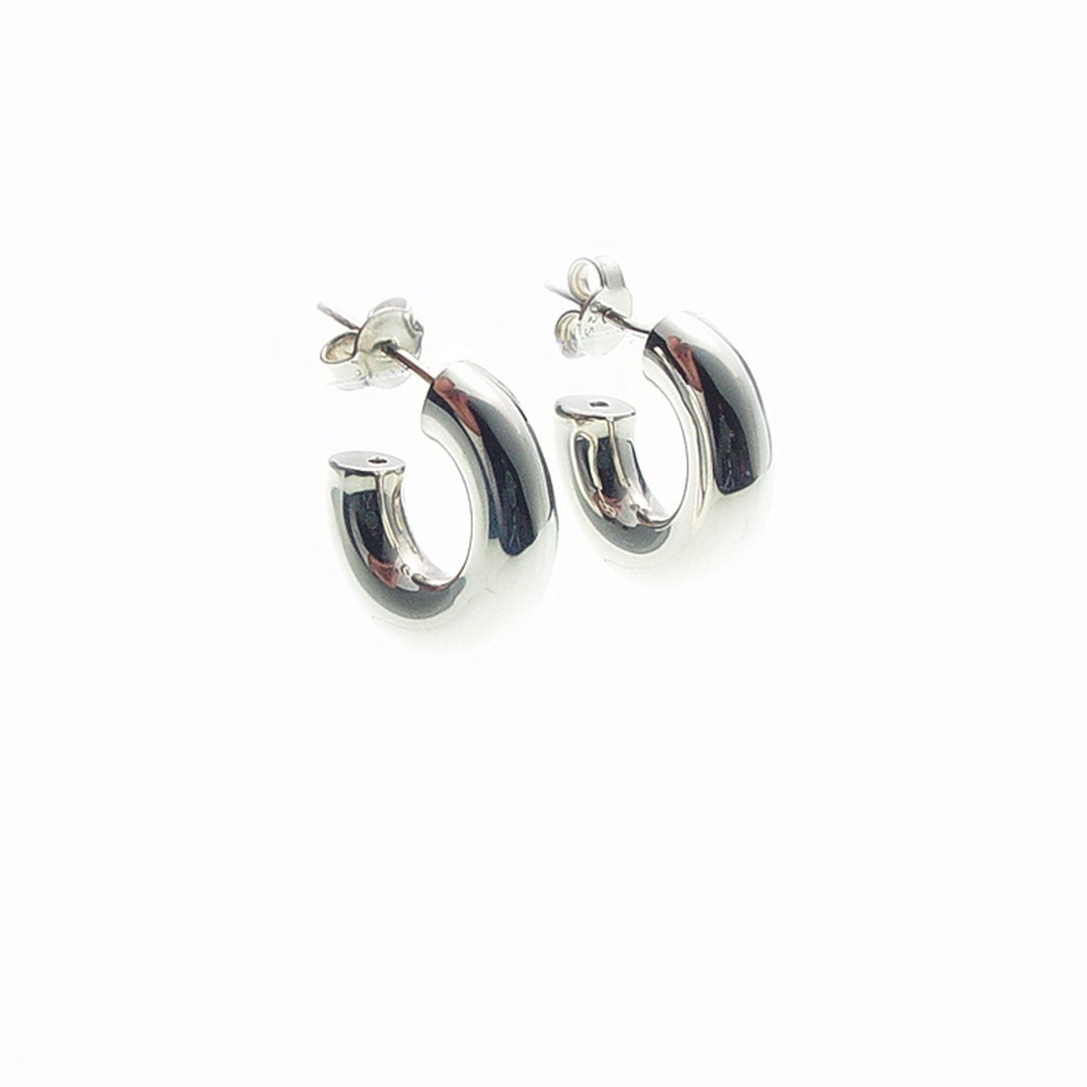 Creolen rund mini glanz