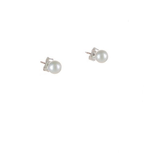 Ohr Perlenstecker Round 5 mm